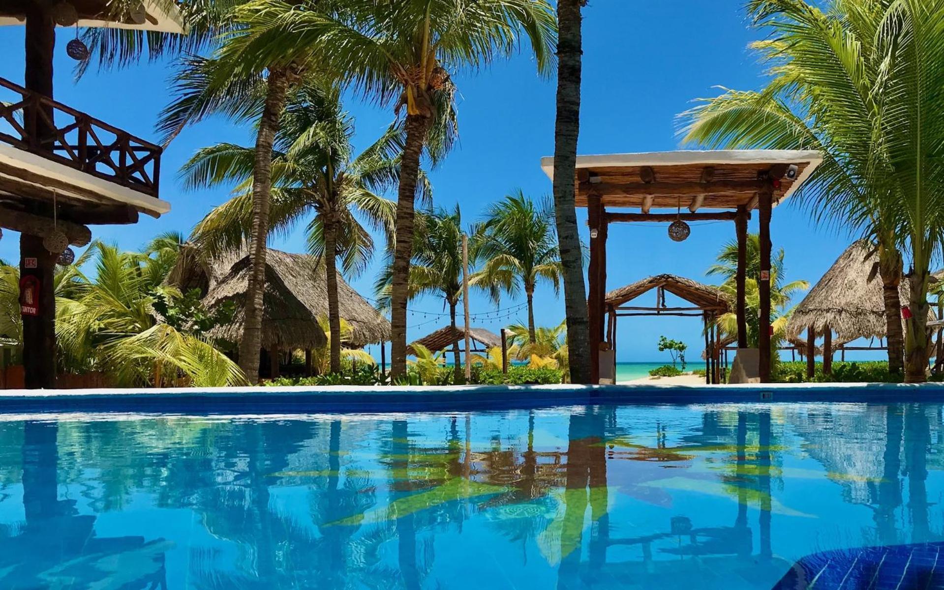 Palapas Del Sol Hotel Ilha Holbox Exterior foto